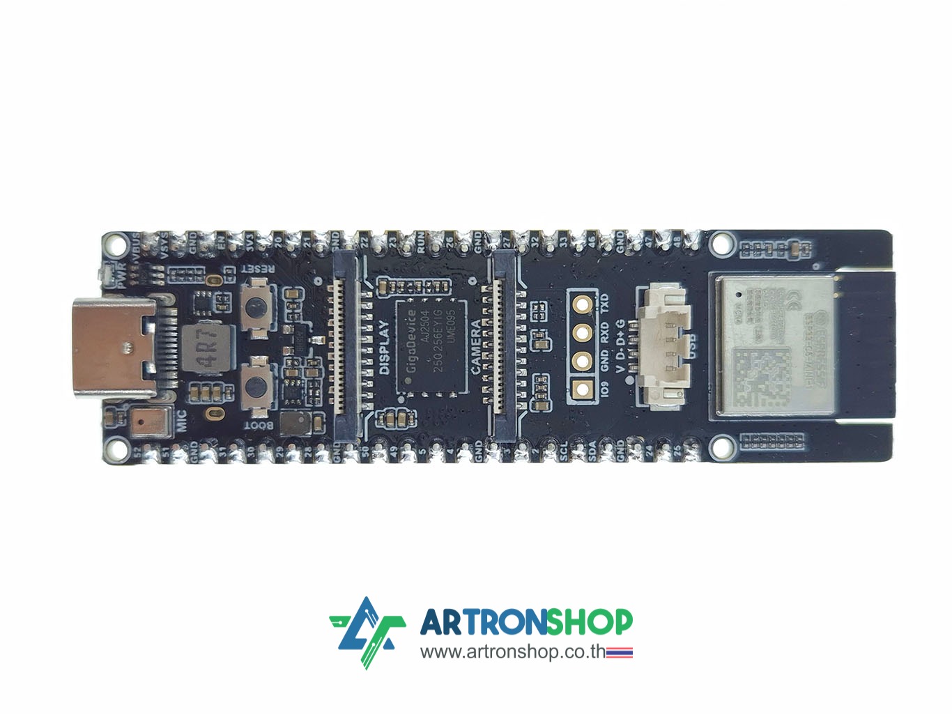 ESP32-P4-WIFI6 บอร์ดพัฒนา ESP32-P4 เชื่อมต่อ WiFi Bluetooth