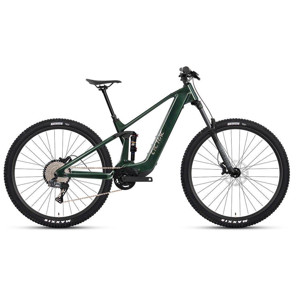 จักรยานไฟฟ้า CYCTRAC EM19 | เฟรมคาร์บอน 27.5/29 นิ้ว | มอเตอร์กลาง Bafang M820 | M6100/12S + M820 Low Performance