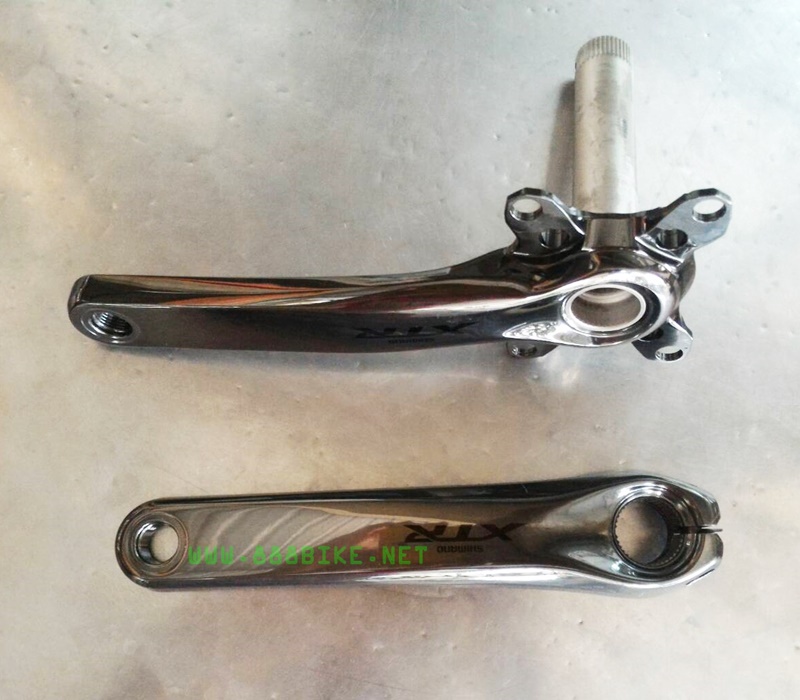 จาน XTR, FC-M9000-1, จานชั้นเดียว, 11-SPD, 175, 170MM, ไม่มีใบจานและกะโหลก, มีแต่น๊อตใบจานให้, มีกล่อง