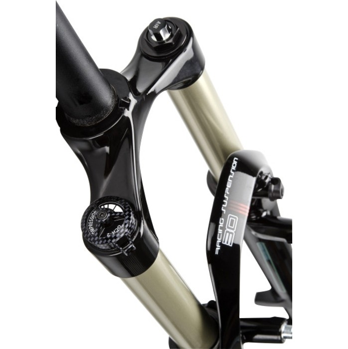 ตะเกียบโช๊ค RST 26" รุ่น FIRST 32 AIR (ลม) ล๊อคมือ ยุบ 100 มม. V+D มีสีดำ , ขาว, RTBE080369