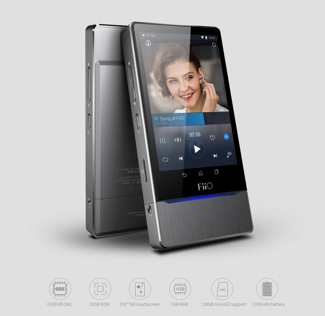 ขาย FiiO X7 Standard edition เครื่องเล่นพกพาระดับ Hi-End Android Music Player พร้อมถอดเปลี่ยนแอมป์เองได้