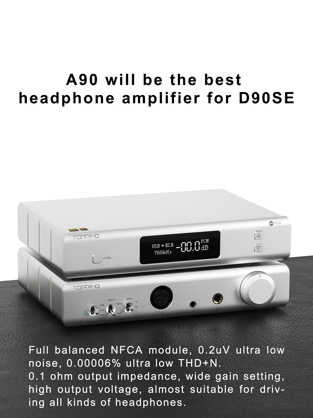 ขาย Topping D90SE Fully Balanced DAC รองรับ Dual Hi-Res ประกันศูนย์ไทย