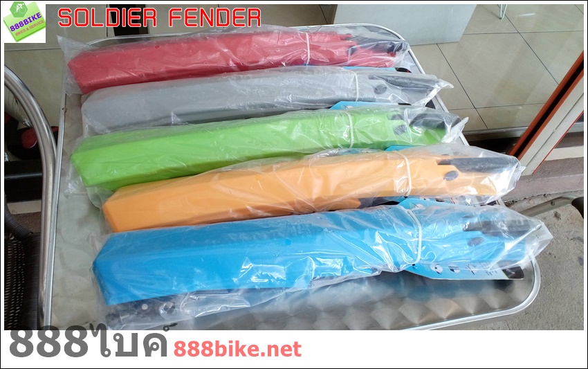 บังโคลนจักรยาน SENBA COLORFUL FENDER MUDGUARD ,SB-328 มีสีฟ้า,แดง,เขียว