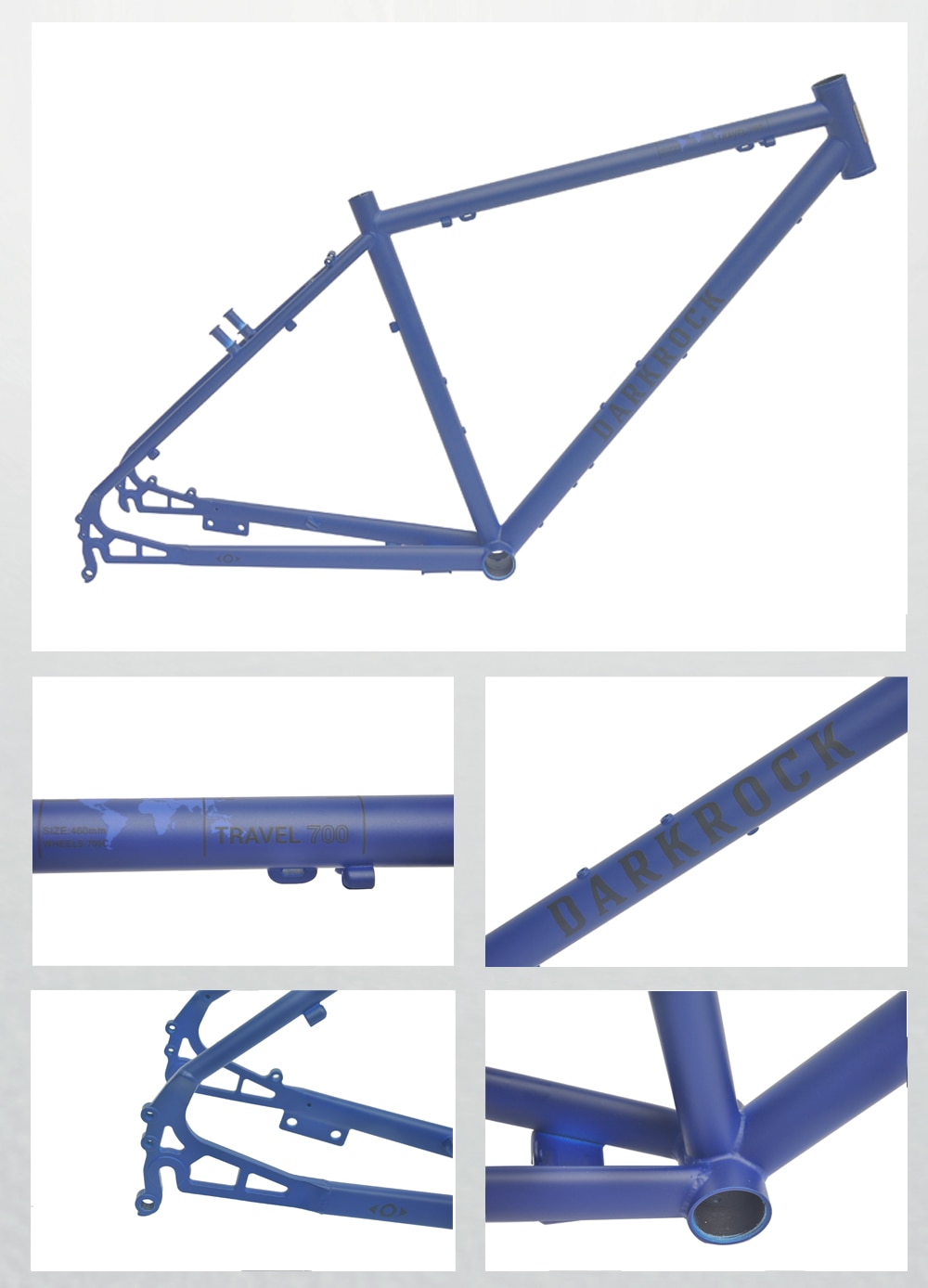 จักรยานทัวร์ริ่ง DARKROCK SUPER TRAVEL 700 TOUING BIKE SHIMANO DEORE 30 SPEED