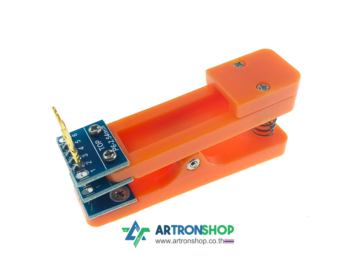 Pogo pin Test Stand PCB Clip พินเทสบอร์ด 2.54 มิล 4 ขา