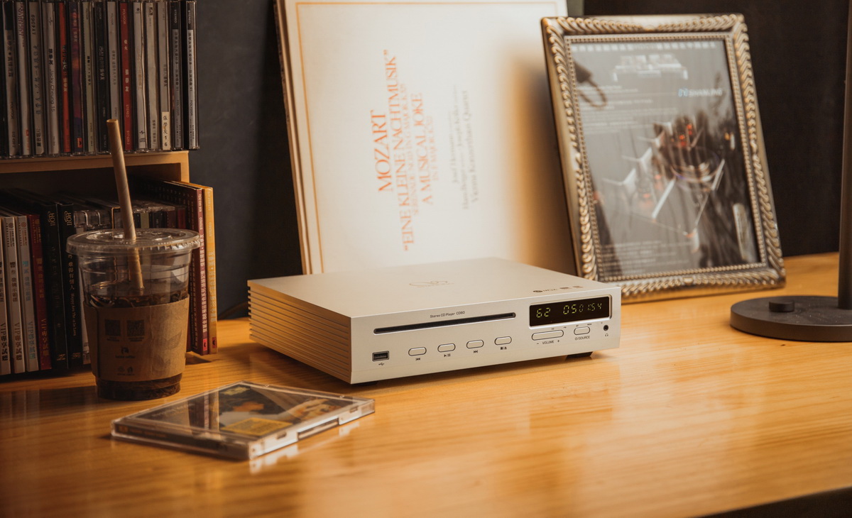 Shanling CD80 เครื่องเล่น CD พร้อม DAC/AMP ในตัวรองรับ MQA, Dual Hi-Res ประกันศูนย์ไทย
