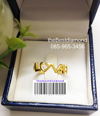 BR975+++แหวน LOVE น่ารักมากๆๆๆ ใช้แหวน LOVE สื่อรักแทนใจ ได้เลยค่ะ