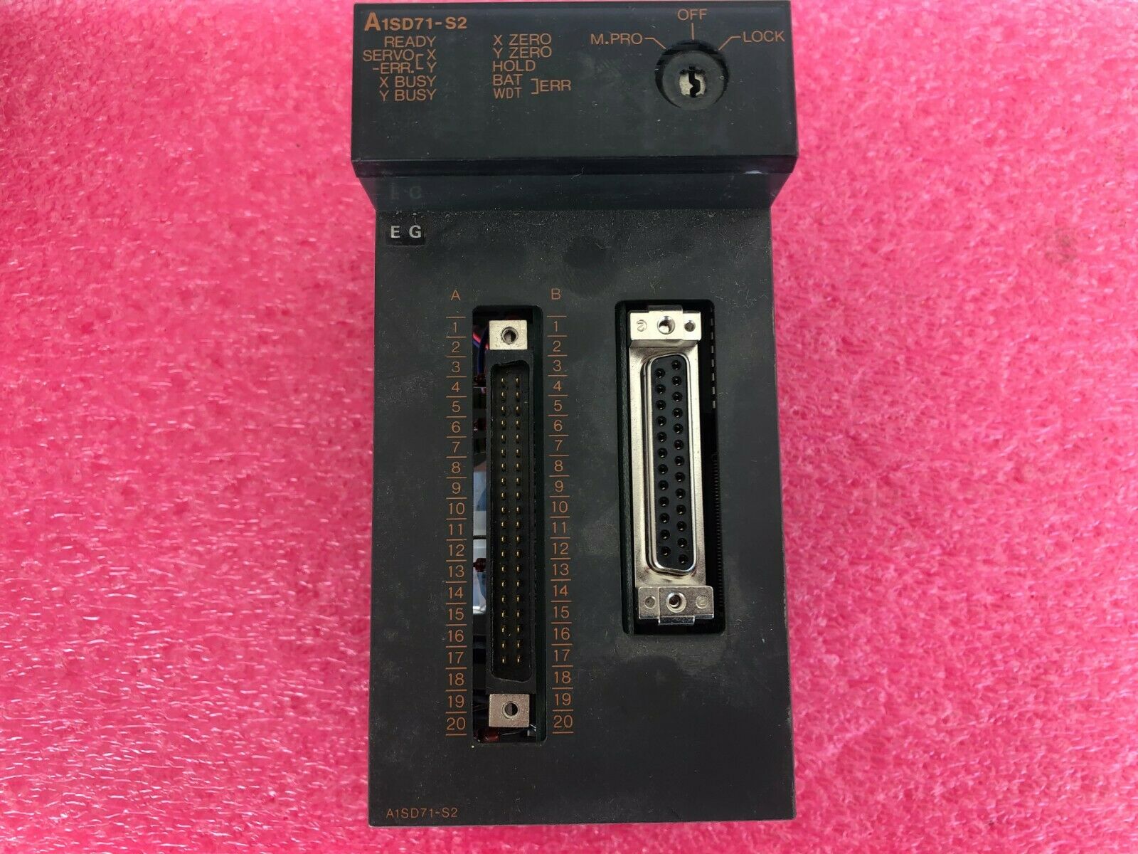 PLC " MITSUBISHI " รุ่น A1SD71-S2