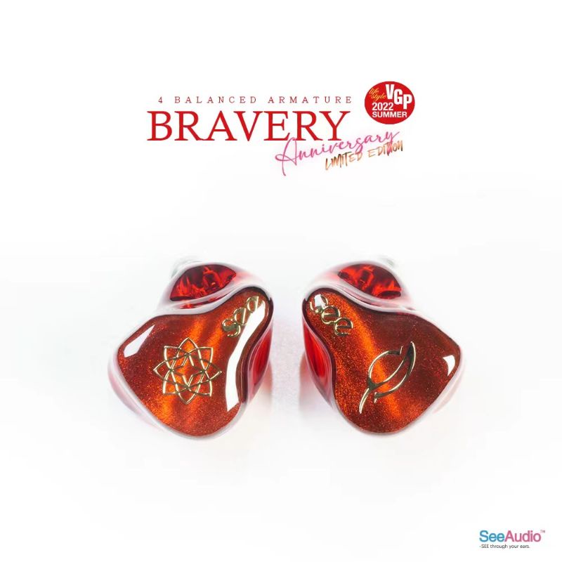 See Audio Bravery Limited หูฟังอินเอียร์มอนิเตอร์ 4 ไดรเวอร์ รุ่นพิเศษ ประกันศูนย์ไทย