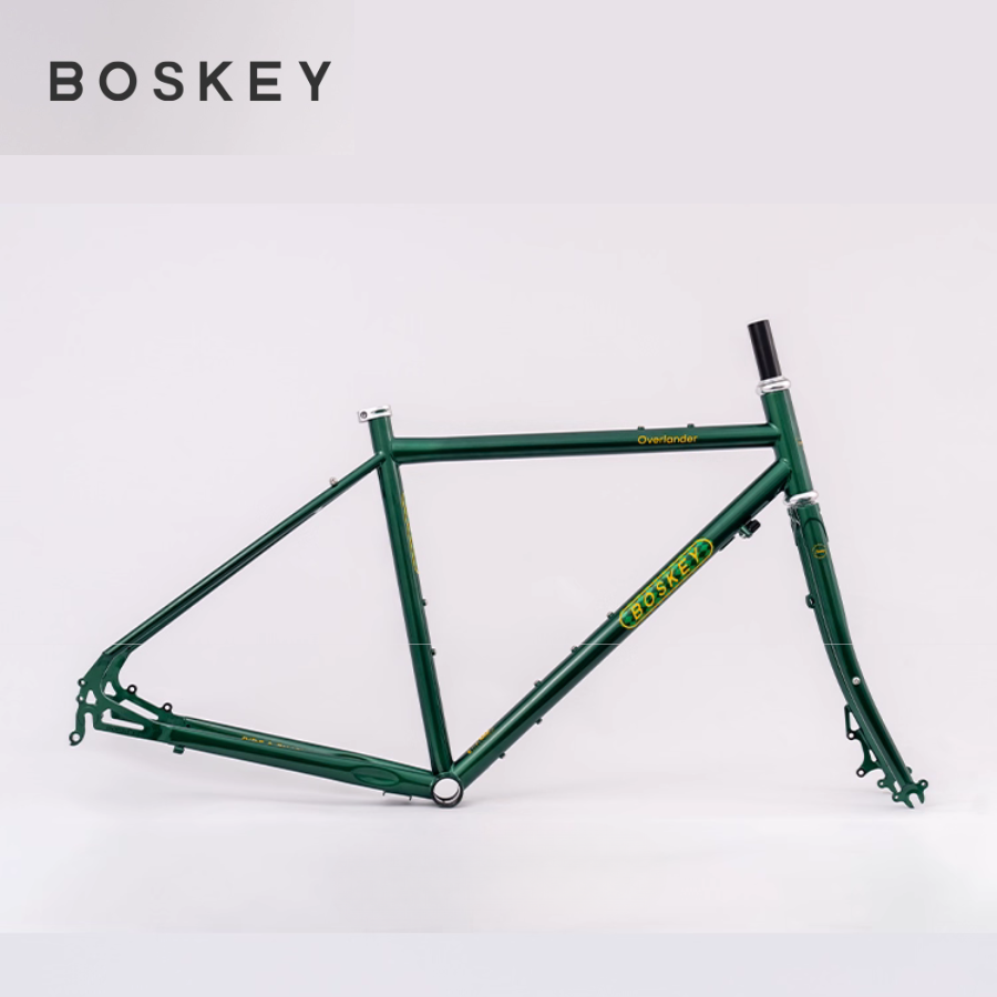 BOSKEY Overlander Cro-Mo 4130 Steel Frame – กรอบจักรยานกราเวลสตีลโครโมลี รับน้ำหนักได้สูง พร้อมช่องติดตั้งดิสก์เบรก