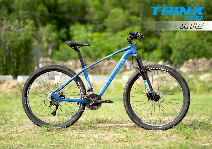 จักรยานเสือภูเขา Trinx X1 Elite MTB ALLOY AIR FORK (x1e) เฟรมอลู 27สปีด Lockout ดิสน้ำมัน shimano ดุมแบร์ริ่ง Novatec 27.5, TRINX MY2020