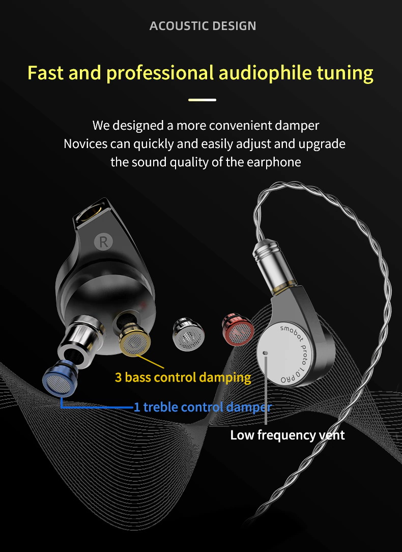 ขาย SMABAT Proto 1.0 หูฟัง IEMs พร้อมลูกเล่นถอดอัพเกรด Driver ได้ไม่ต้องบัดกรี