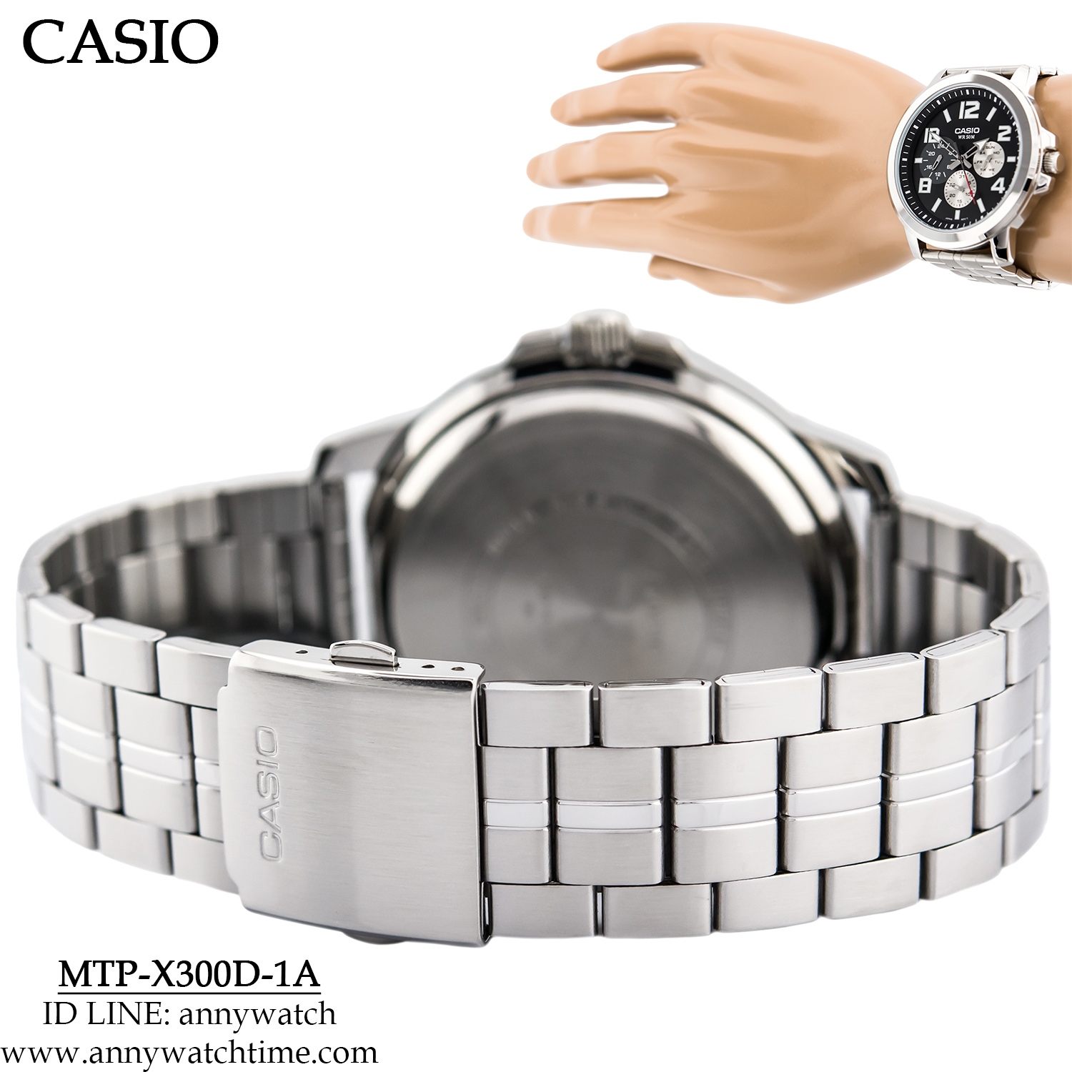 CASIO MTP-X300D-1A