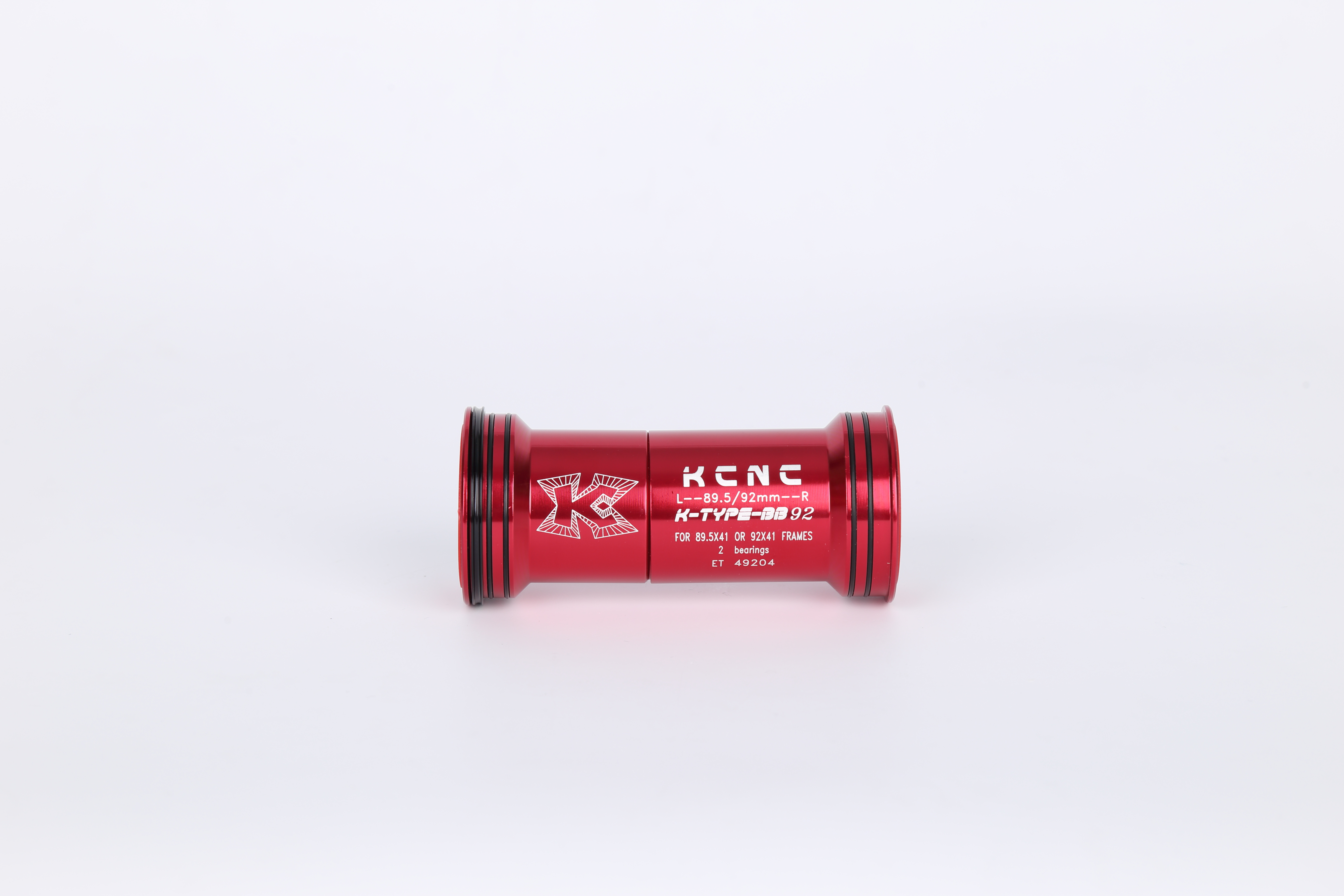 กะโหลก KCNC Press Fit BB90 PF 89.5-92/24 มีทั้งสีดำและสีแดง