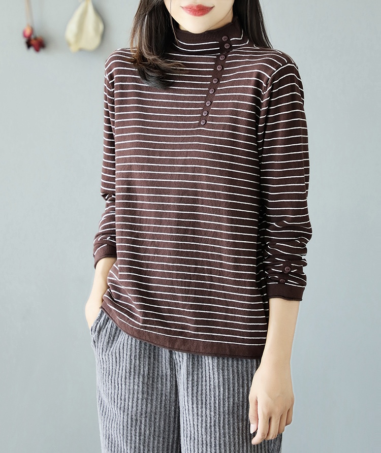 เสื้อยืดไหมพรมคอปีน
