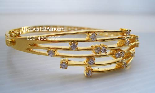 ++BB034+++กำไล 6 lines+++กำไลstyle modern ดูโฉบเฉี่ยว เปรี้ยว แอบน่ารักในตัว ใส่แล้วสวยมากๆๆ หน้ากว้างมากค่ะ เพชรก็งามเล่นไฟดี ไม่ควรพลาดนะคะ