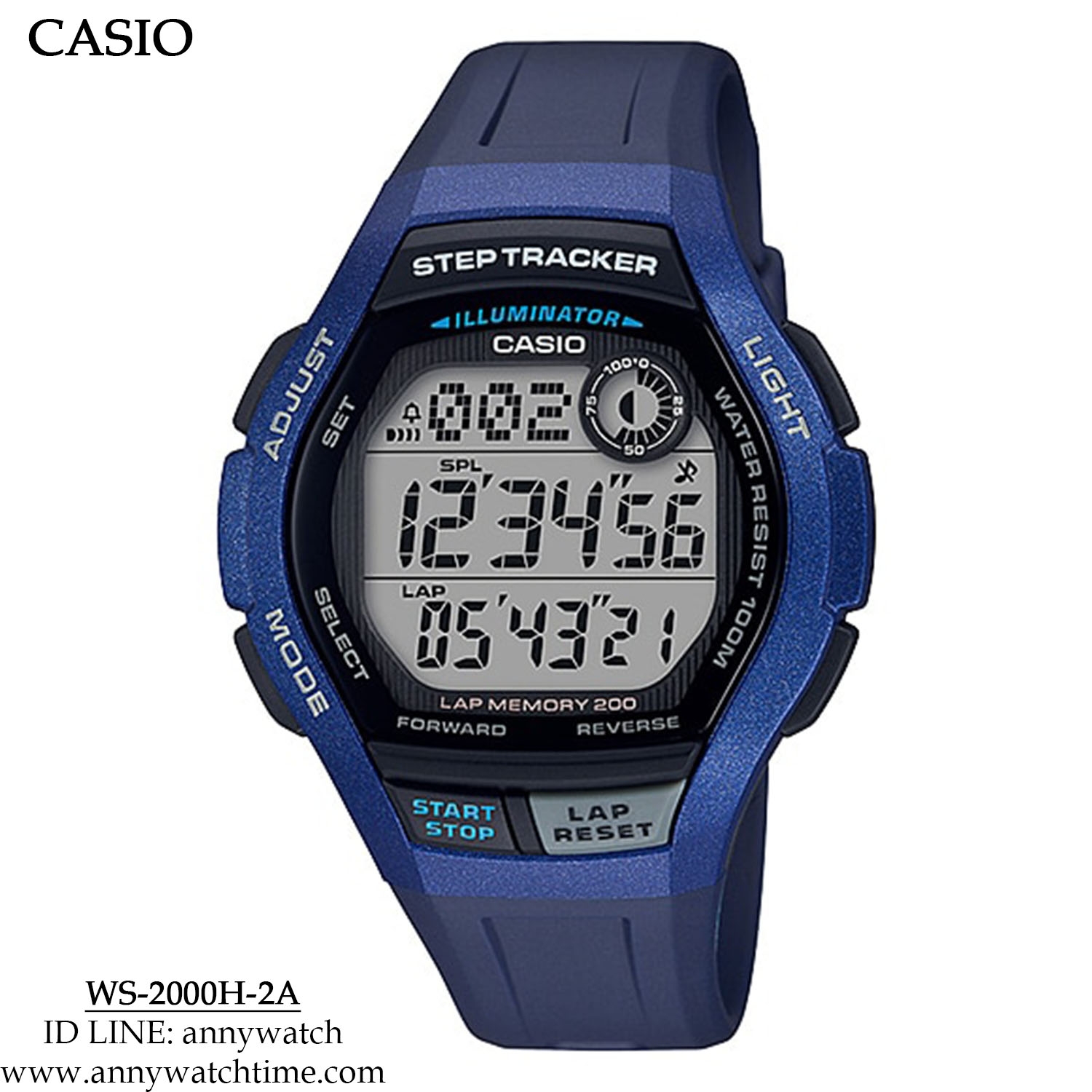 CASIO WS-2000H-2A