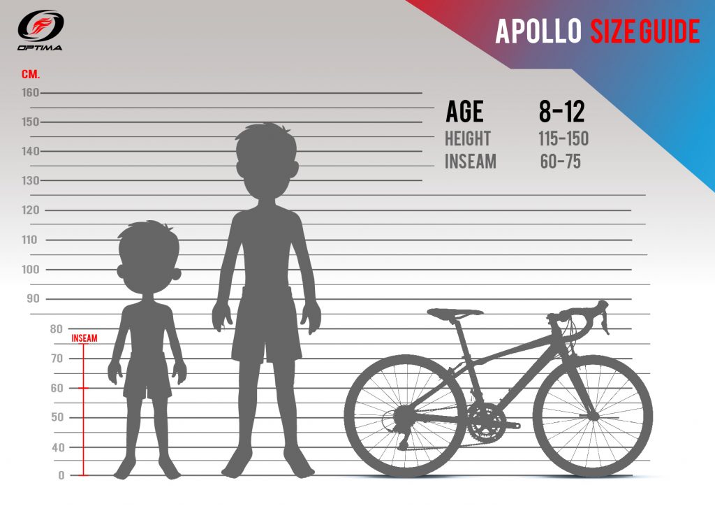 จักรยานเสือหมอบเด็กโต OPTIMA APOLLO R2000 ปี 2021, เกียร์ 2x8 Shimano Claris
