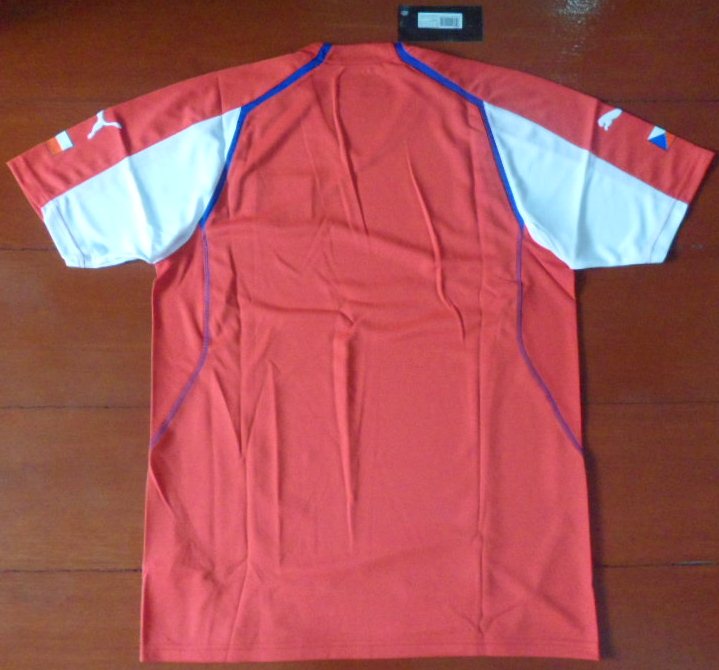 เสื้อฟุตบอล ทีมชาติสาธารณรัฐเช็ค ชุดเหย้า ชุดลุยศึกยูโร 2004 ใหม่ M-Size / CZECH REPUBLIC Football Shirt Home Kit EURO 2004 Jersey NEW M-Size