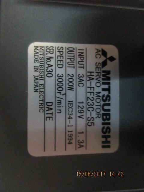 HA-FF23C-S5 SERVO MOTOR “ MITSUBISHI ”