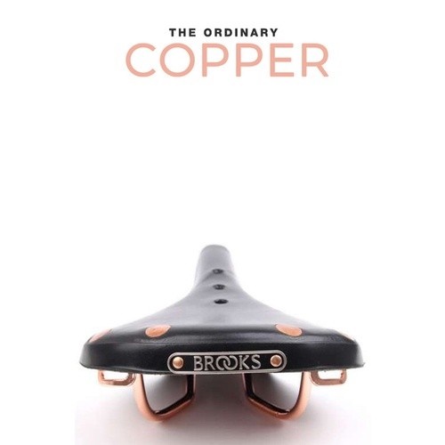 เบาะหนังรุ่นลิมิเต็ด Brooks England B17 Special Edition หนังแท้ รางทองแดง หมุดทองแดง Special Copper