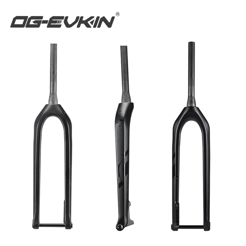 ตะเกียบคาร์บอนเสือภูเขา OG-EVKIN FK-007 Boost 29er Thru Axle 15x110mm Carbon Mountain Bicycle Fork 1-1/8"-1-1/2"