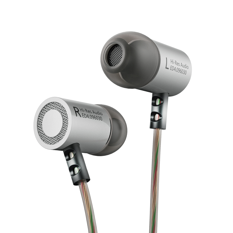 ขาย KZ ED4 หูฟังมีไมค์เสียงใส เบสหนัก สายถัก LC-OFC 56 Core