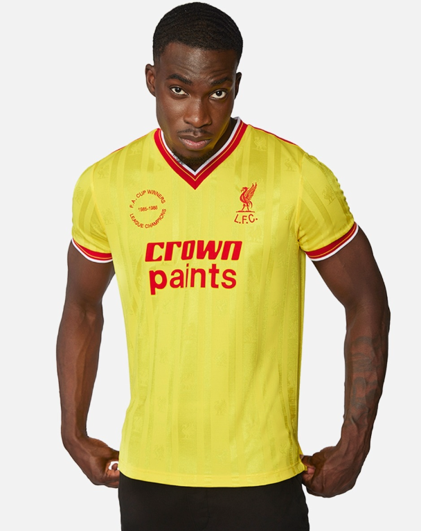 เสื้อย้อนยุคลิเวอร์พูล 1986 Third Shirt ของแท้