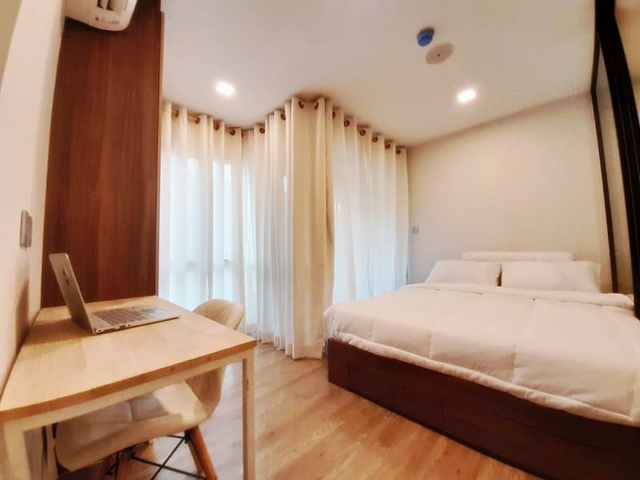 ให้เช่าคอนโด Kave town space ตึก B ห้อง 24.77 ตรม.ตกแต่งครบ ใกล้ ม.กรุงเทพ พร้อมอยู่
