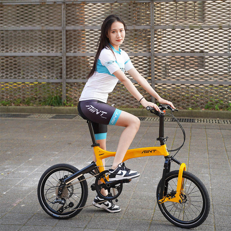 MINT PARROT จักรยานพับได้ 18 นิ้ว 9 สปีด ดิสก์เบรก | น้ำหนักเบา 11.8 กก.