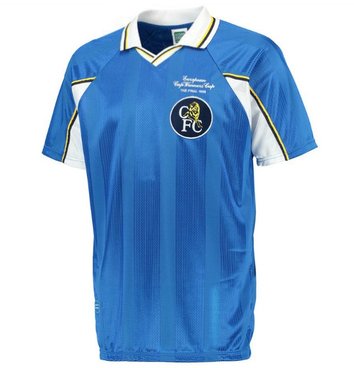 เสื้อเชลซีเรทโรย้อนยุค 1998 ECWC Final ของแท้ 100%