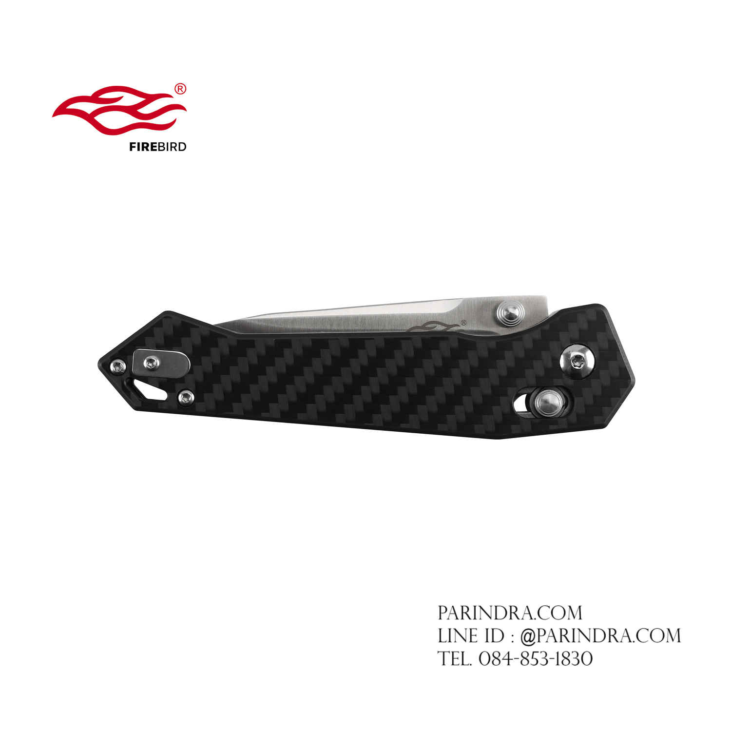 มีดพับ Ganzo Firebird รุ่น FB7651-CF ด้าม Carbon Fiber ของแท้ 100%