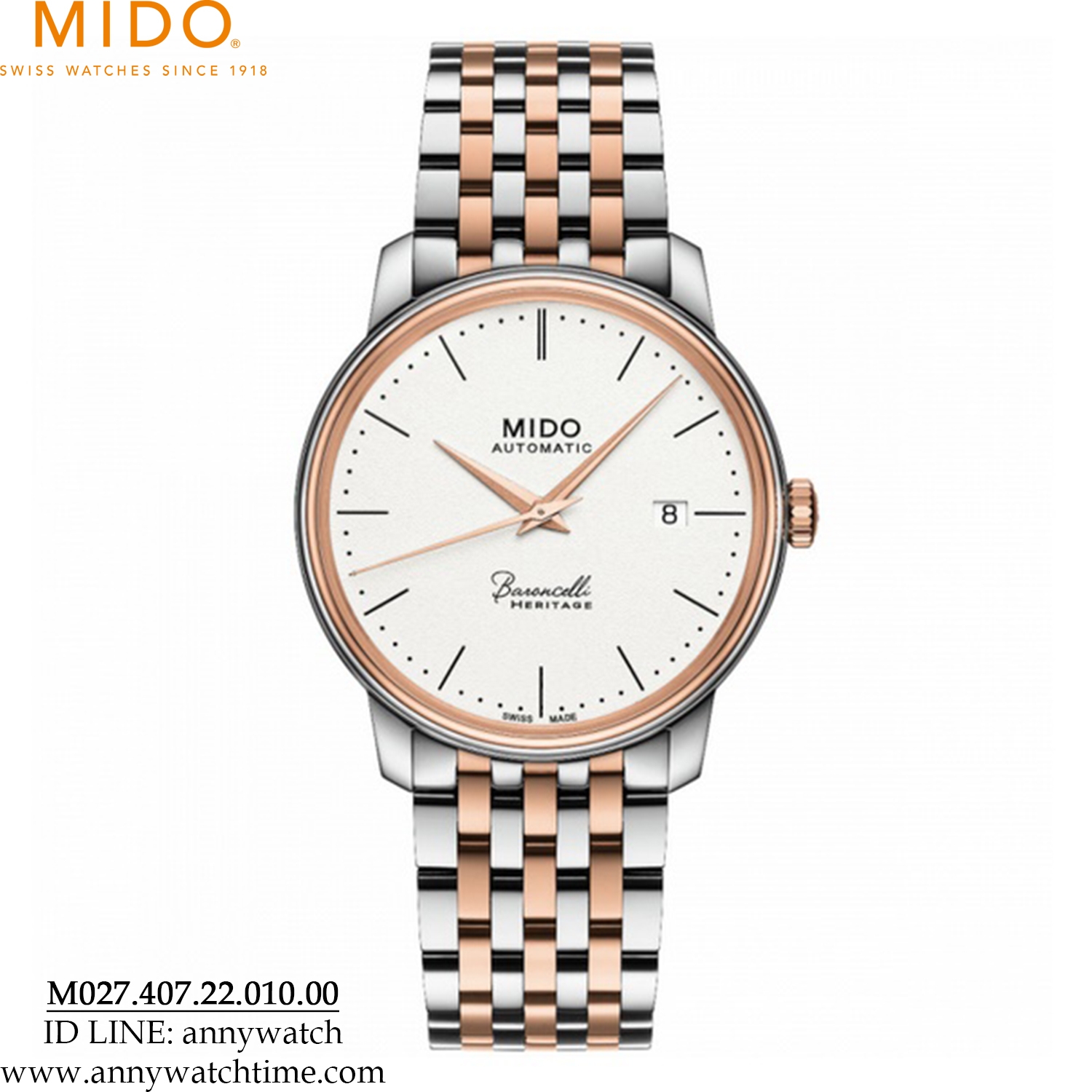 MIDO M027.407.22.010.00