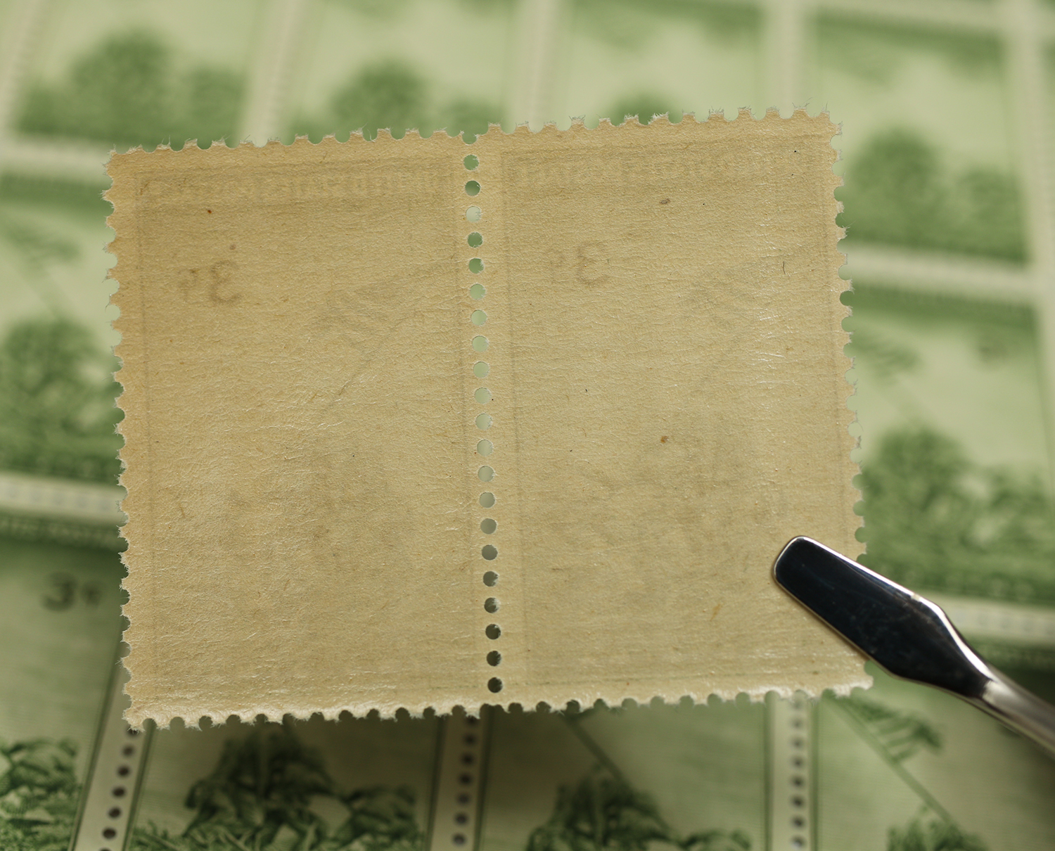 บล็อก 2 แสตมป์อเมริกา ชุด IWO JIMA (U.S. MARINES) สงครามโลกครั้งที่ 2 ปี 1945