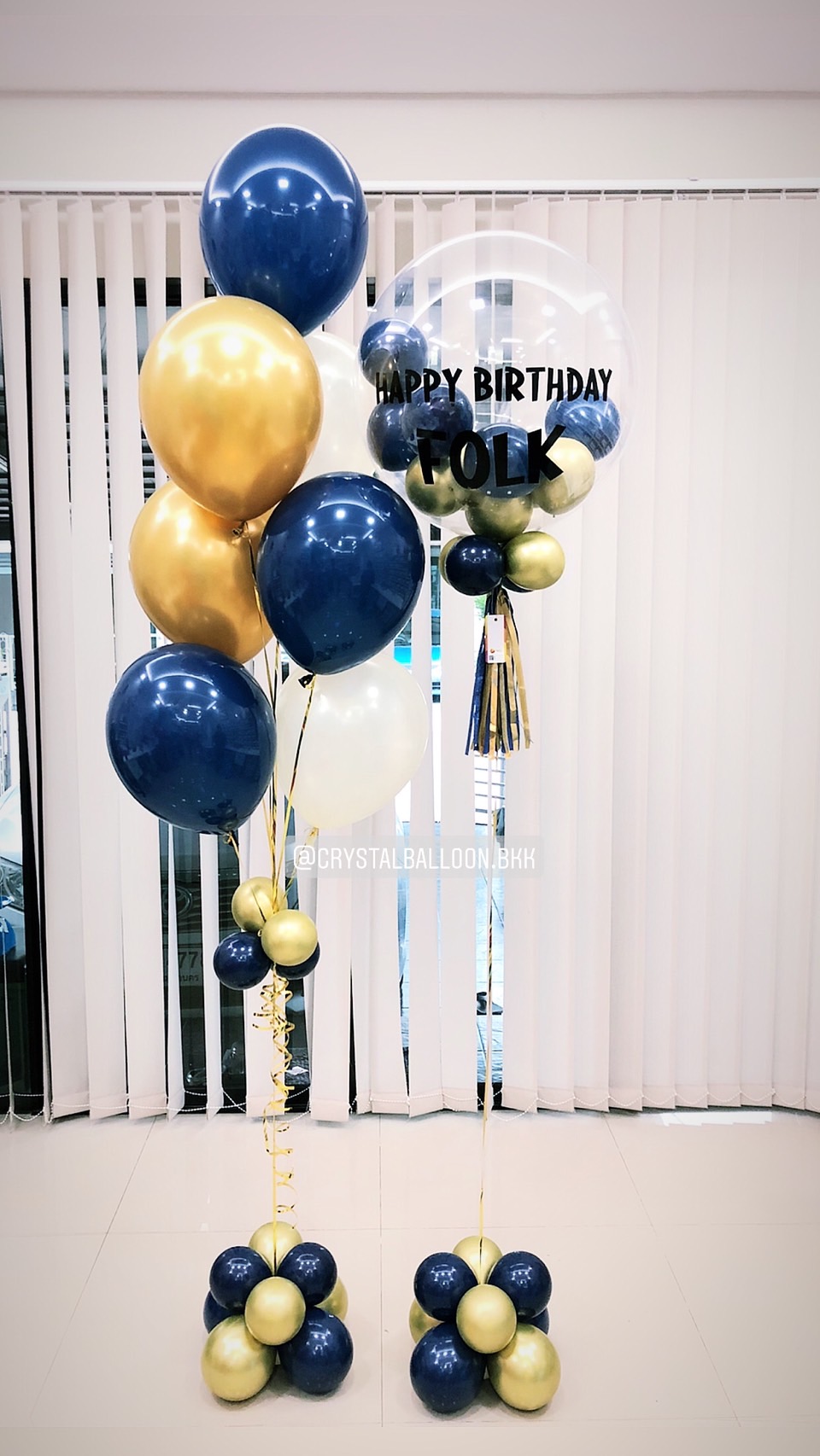 ลูกโป่ง วันเกิด Bubble USA ขนาด 24" พร้อม ช่อลูกโป่ง ช่อ 7 ลูก 1 ช่อ พร้อมตกเเต่ง สามารถเปลี่ยนสีลูกโป่ง/เปลี่ยนข้อความได้