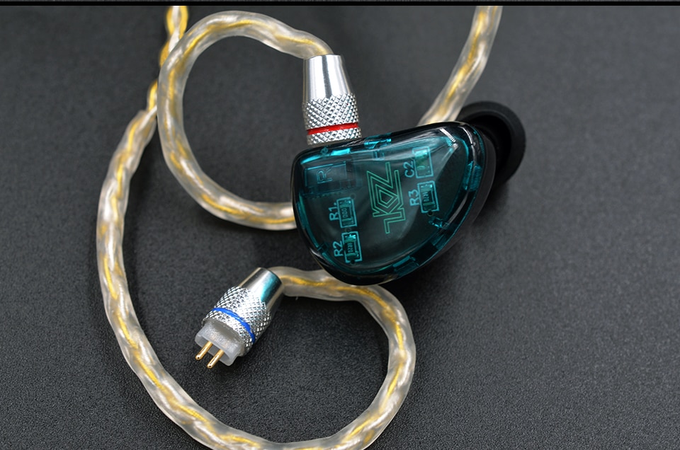 ขายสาย KZ Goldsilver cable สายถักชุบเงิน+ทอง 200 แกนรุ่นใหม่ล่าสุด