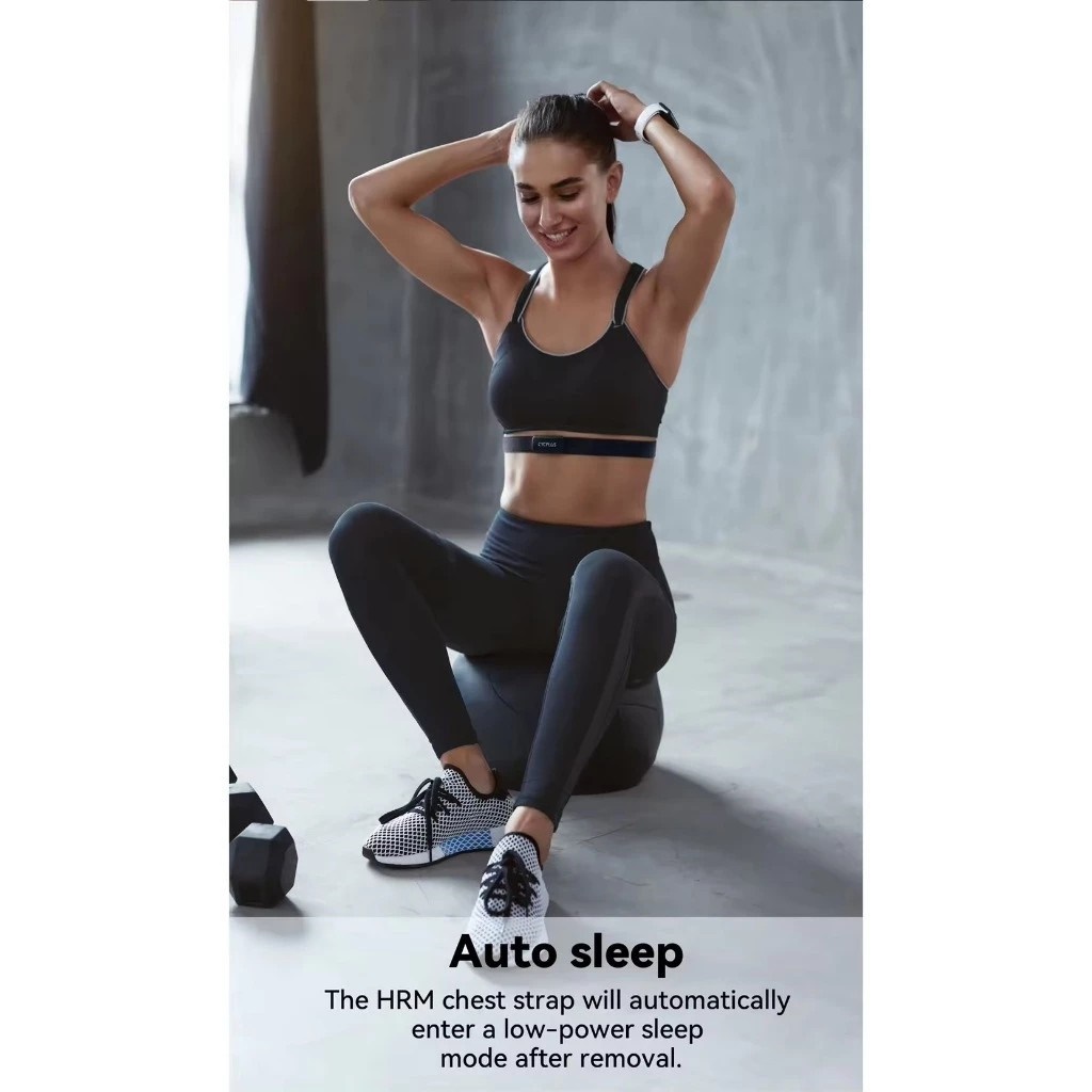 CYCPLUS H2 เซ็นเซอร์วัดอัตราการเต้นหัวใจสายรัดหน้าอก Heart Rate Monitor