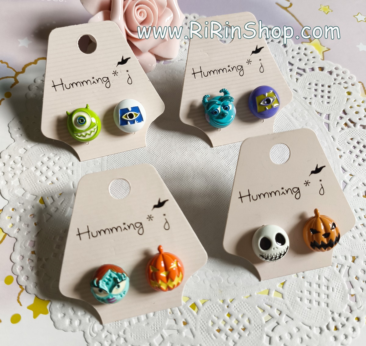 Humming*j ต่างหูฮาโลวีน Halloween