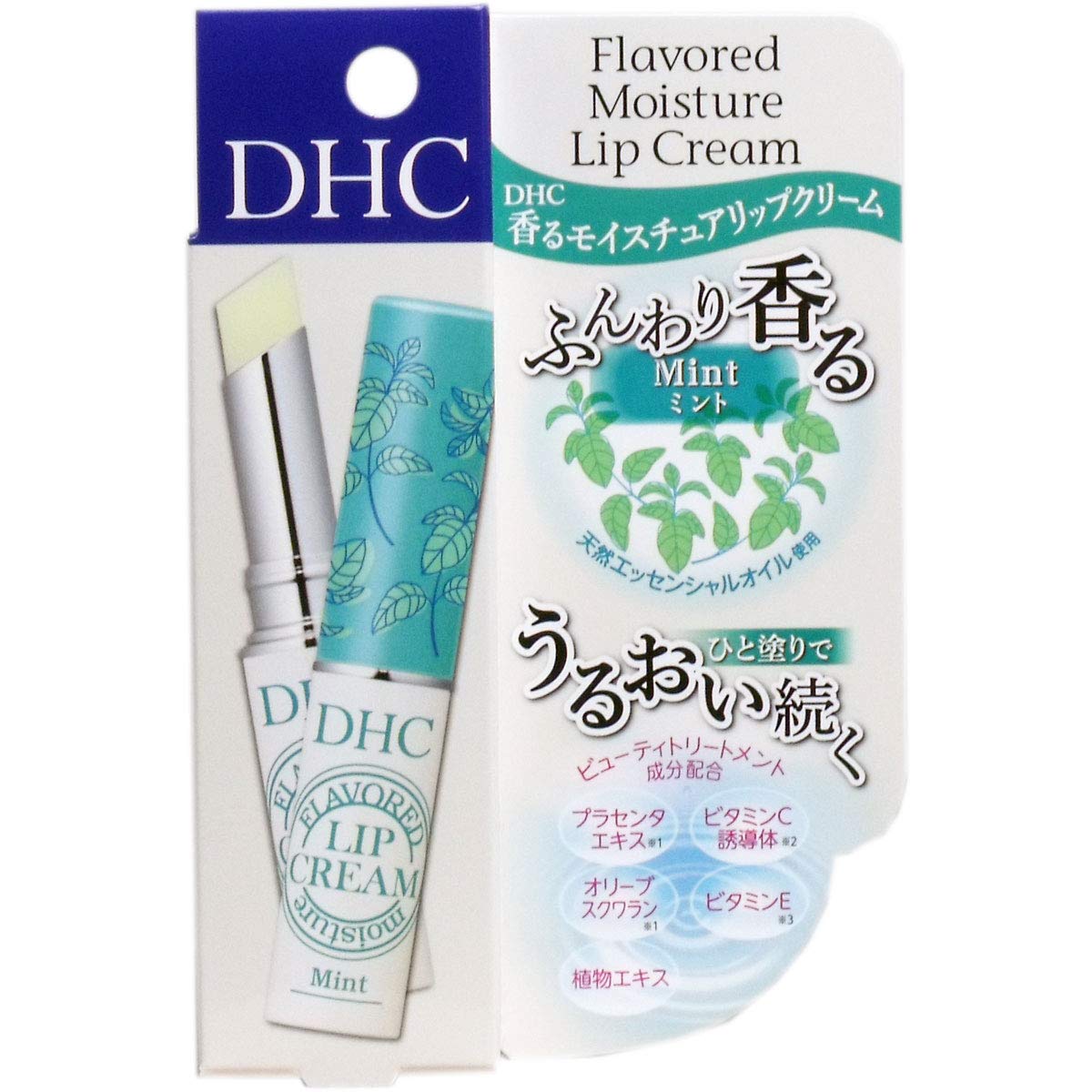 DHC ลิปมันบำรุงริมฝีปาก เพิ่มความชุ่มชื้น 1.5 g rosemary/honey/mint