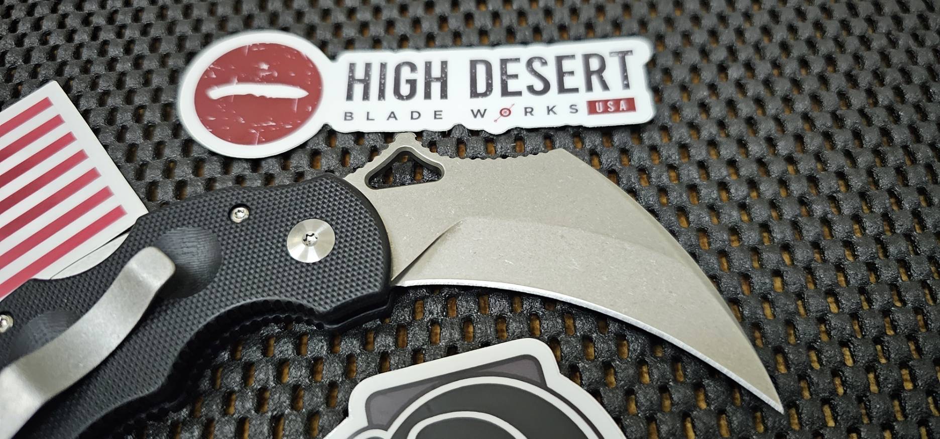 High Desert TARANI Journeyman BRAMP Karambit - Black