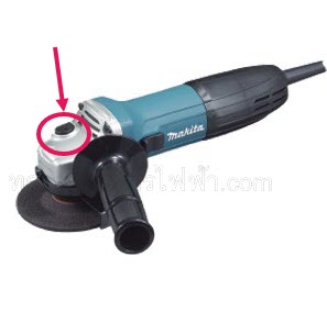 ปุ่มล็อคเฟือง,ชุดล็อคเฟือง หินเจียร Makita GA4030, 4031 #B6