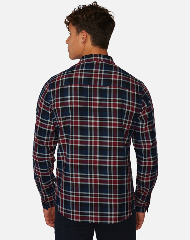 เสื้อโปโลลิเวอร์พูล Check Shirt แขนยาวของแท้