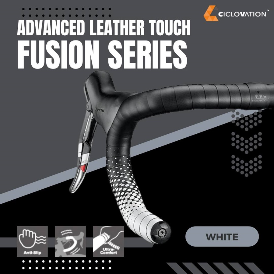 ผ้าพันแฮนด์ CICLOVATION ADVANCED LEATHER TOUCH - Fusion Series Made in Taiwan