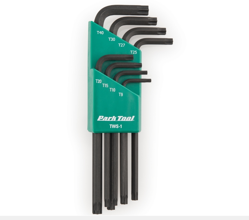 ชุดหกเหลี่ยม Park Tool TORX COMPATIBLE WRENCH ,TWS-1