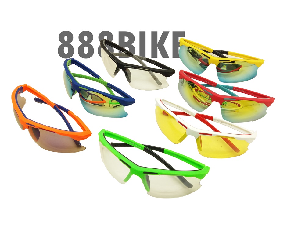 แว่นกันแดด แว่นตา JAVA2 cycling sungalsses UV400 (Made in Taiwan),SG2 คละสี