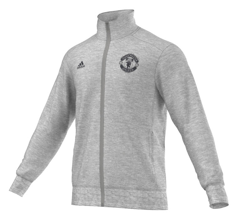 เสื้อแมนเชสเตอร์ ยูไนเต็ด Core Track Top Grey