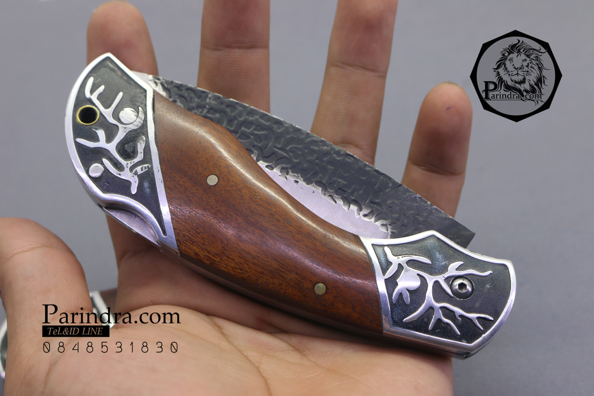 มีดพับ Boda ตั้งแคมป์ ตกปลา ขนาด รูปทรงแปลก สวยงามครับ #002