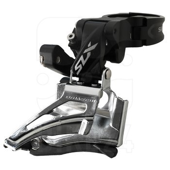 ตัวสับจาน SLX, FD-M7025-11-H, 11-Speed, 2 ชั้น, แคล้มป์บน, DUAL PULL, 31.8MM/34.9MM