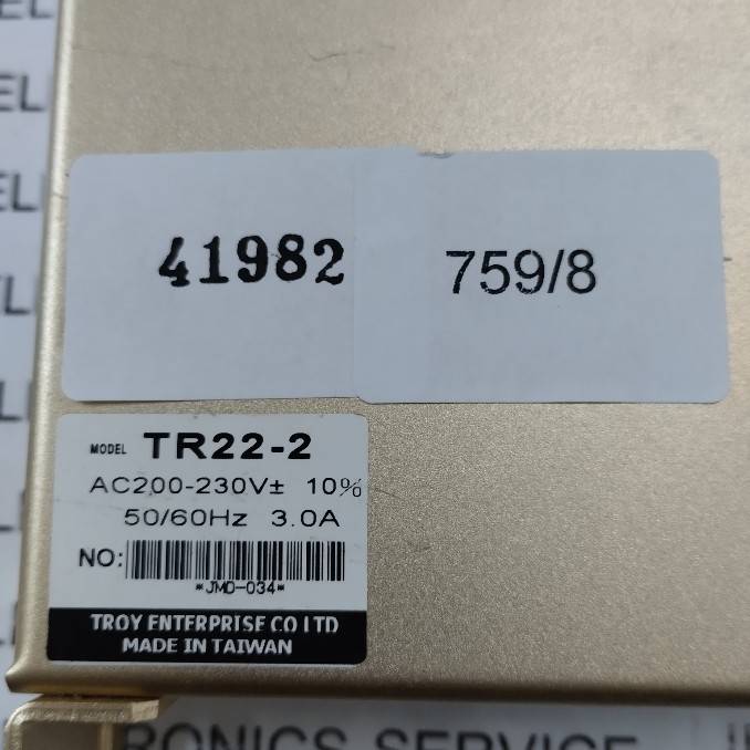 TR22-2 SERVO DRIVE " TROY "