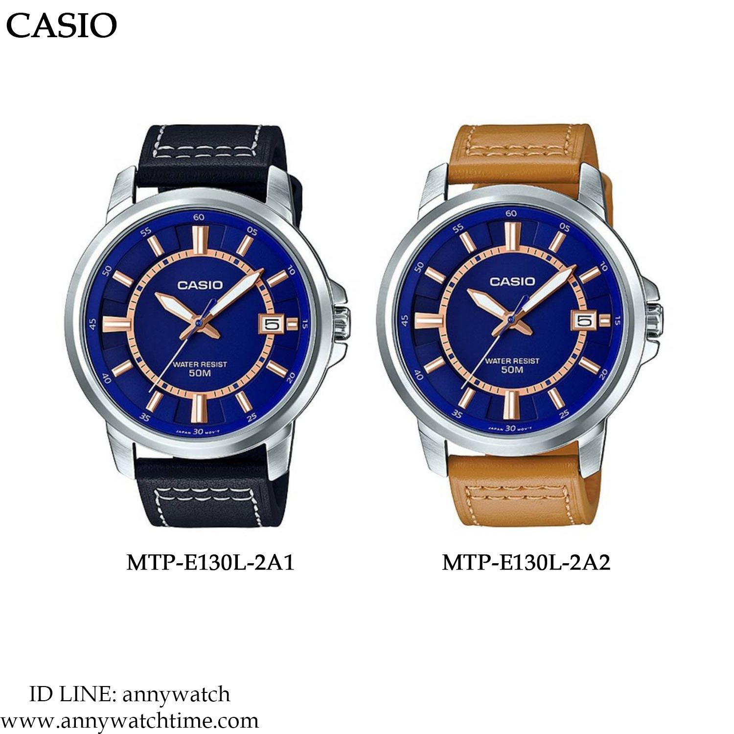 CASIO MTP-E130L-2A1